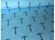 Jersey Maritim - Anker hellblau